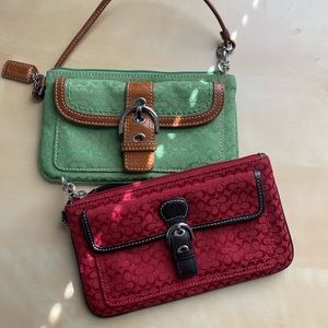 Coach wristlet